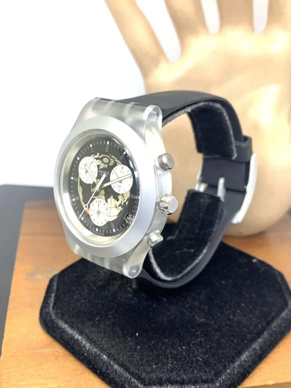 Swatch Men's Watch SVCK4003 James Bond 40th Anniversary Swiss Quartz Chronograph